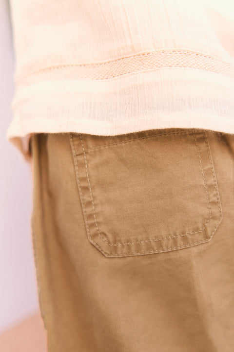 Pantalon - Lucky beige teddy - Image principale