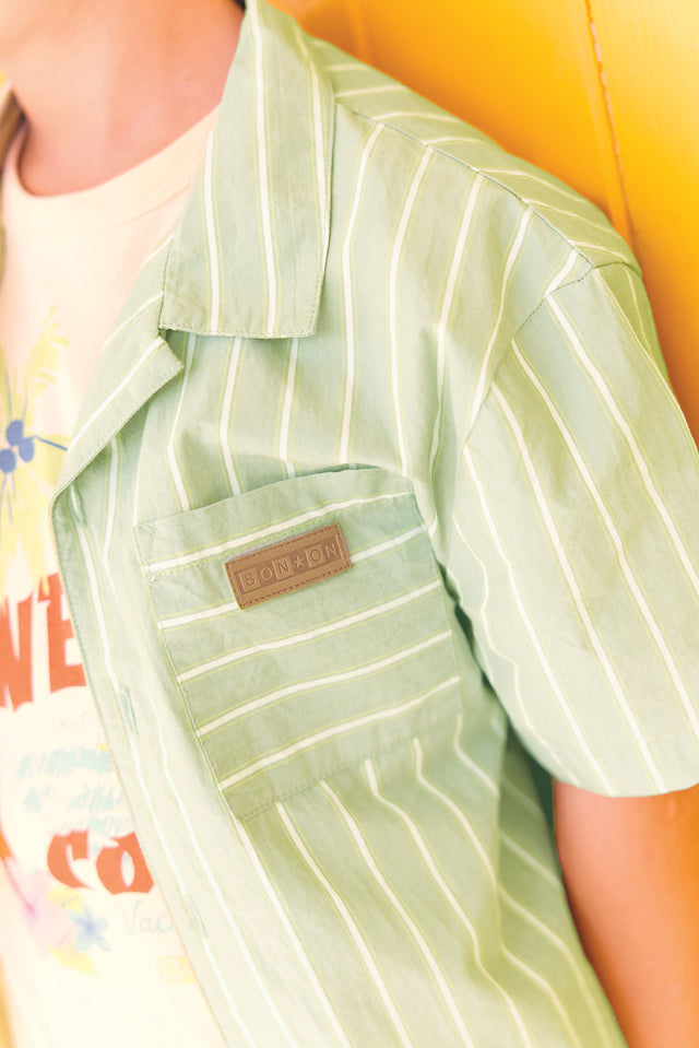 Shirt - Las Vegas stripes khaki kayak - Image principale