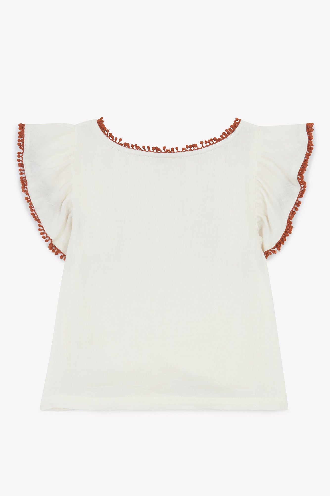 T-shirt - Lolita écru bonton