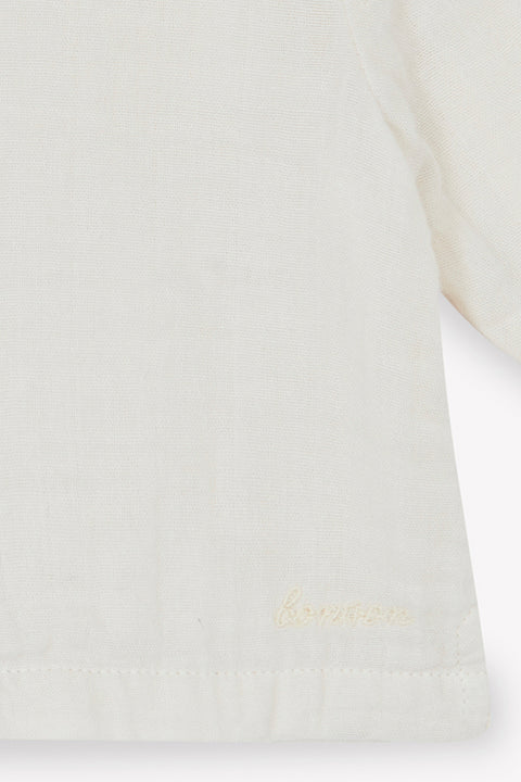 Chemise - Linde écru bonton - Image principale