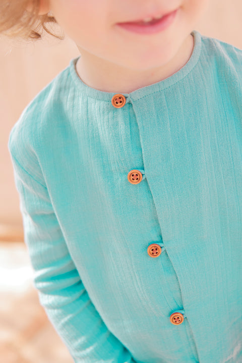Chemise - Linde blue fish - Image principale