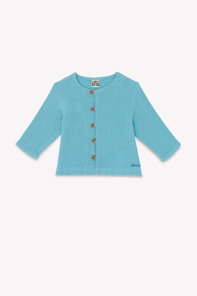 Chemise - Linde blue fish - Image principale