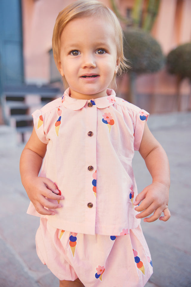 Blouse- Lorelei Pink gelato - Image principale