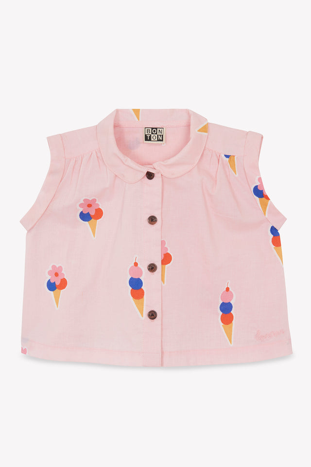 Blouse -Lorelei Pink gelato - Image principale