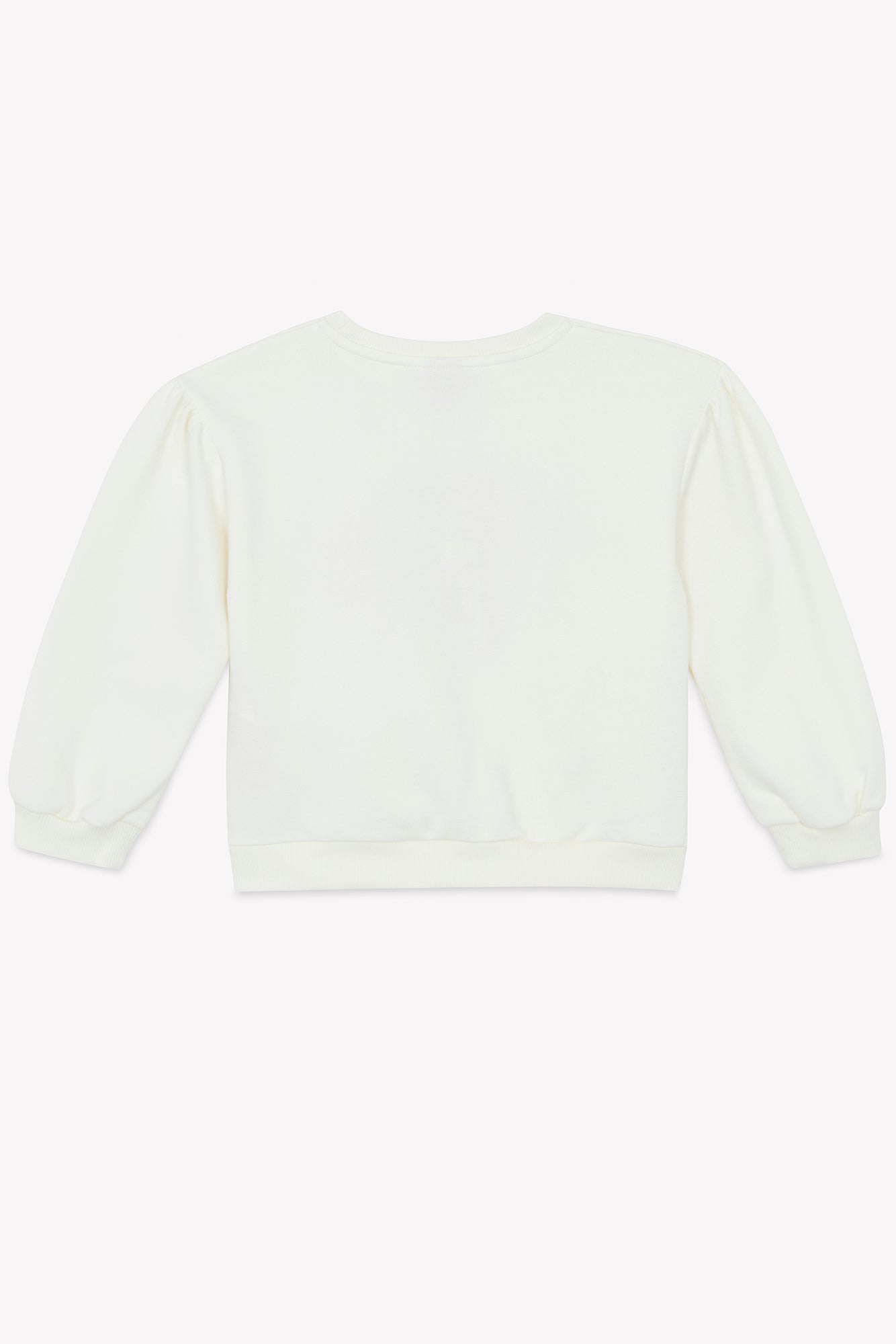 Sweatshirt - Lily Ecru bonton Illustration “Amore Mio”