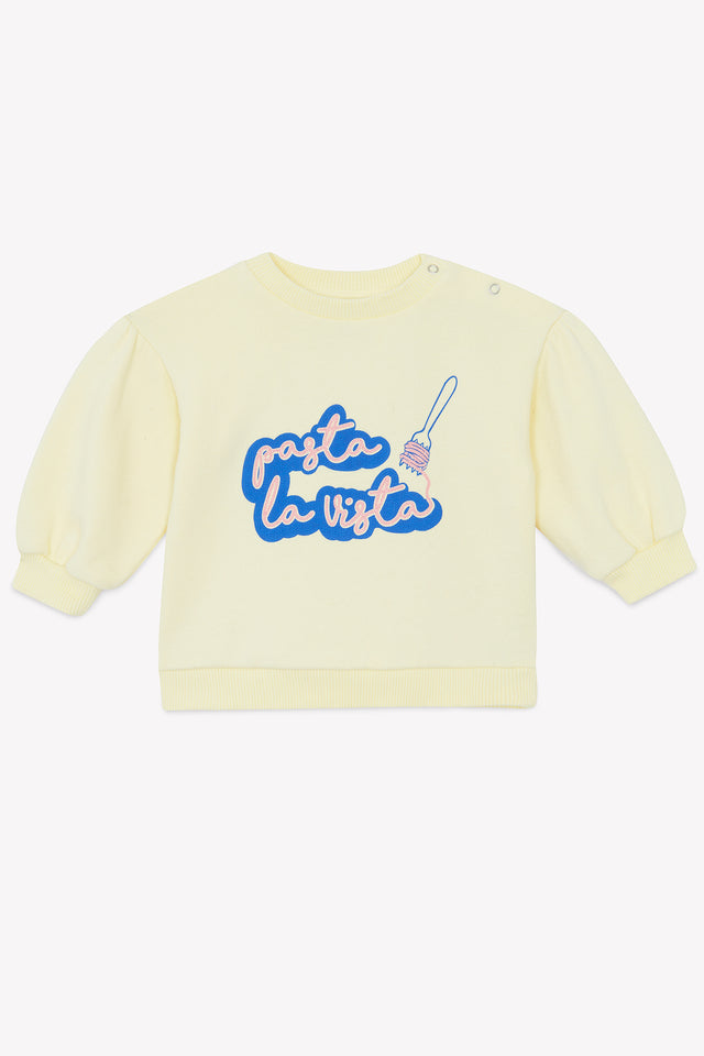 Sweat - Lys limoncello illustration "Pasta" - Image principale