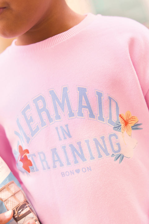 Sweat - Lys rose bubble illustration "Mermaid" - Image principale