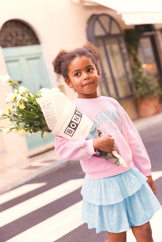 Sweat - Lys rose bubble illustration "Mermaid" - Image principale