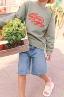 Short - Bermuda loop denim