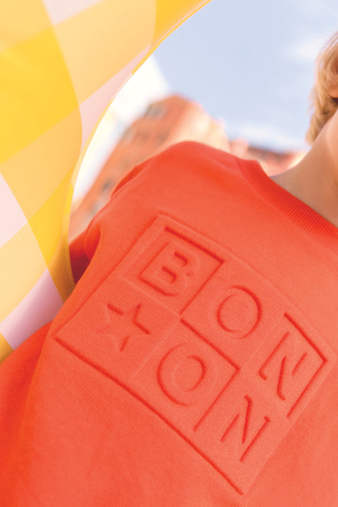 Sweat - Smile orange juice logo Bonton - Image principale