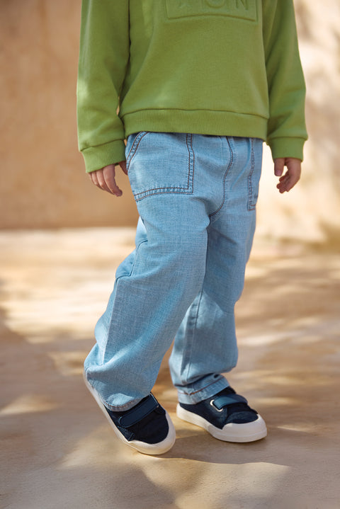 Trousers - Darius chambray light - Image principale