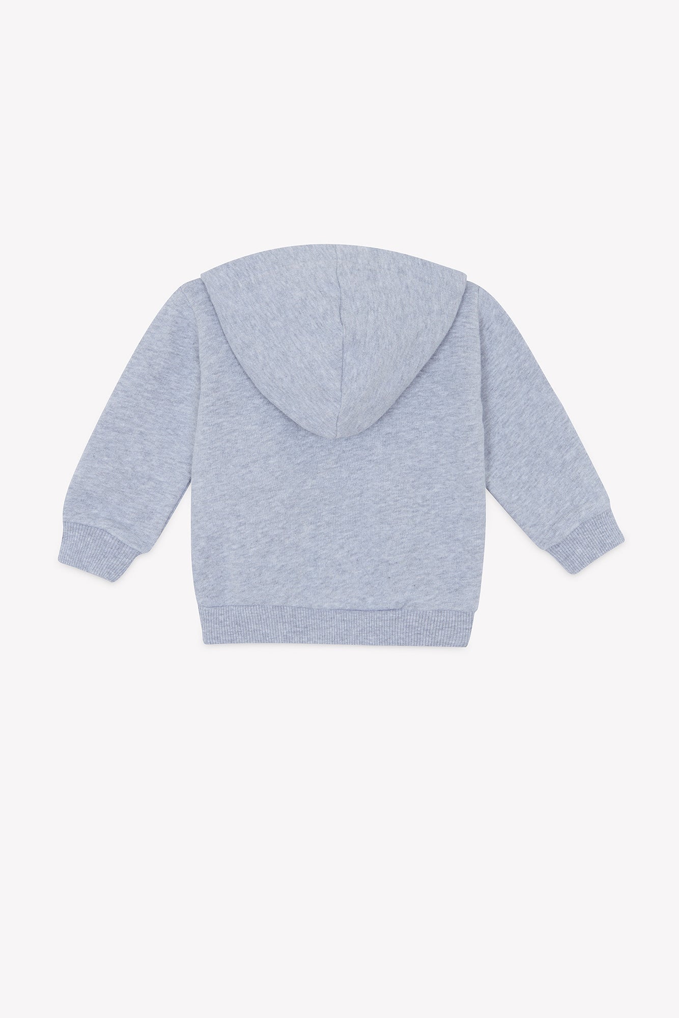Sweatshirt - Lu campsite Grey zipped heather