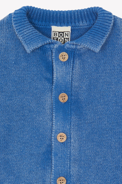 Cardigan - Lucien Blue Mediterranean - Image principale