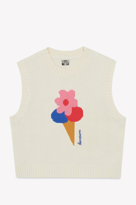 Sweater -Lucia panna cotta - Image principale