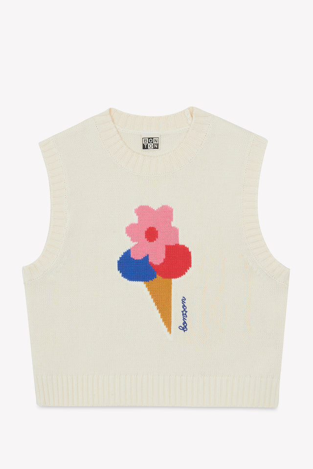 Sweater -Lucia panna cotta - Image principale