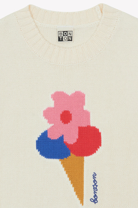 Sweater -Lucia panna cotta - Image principale