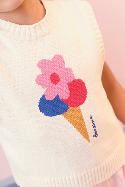 Sweater -Lucia panna cotta - Image principale