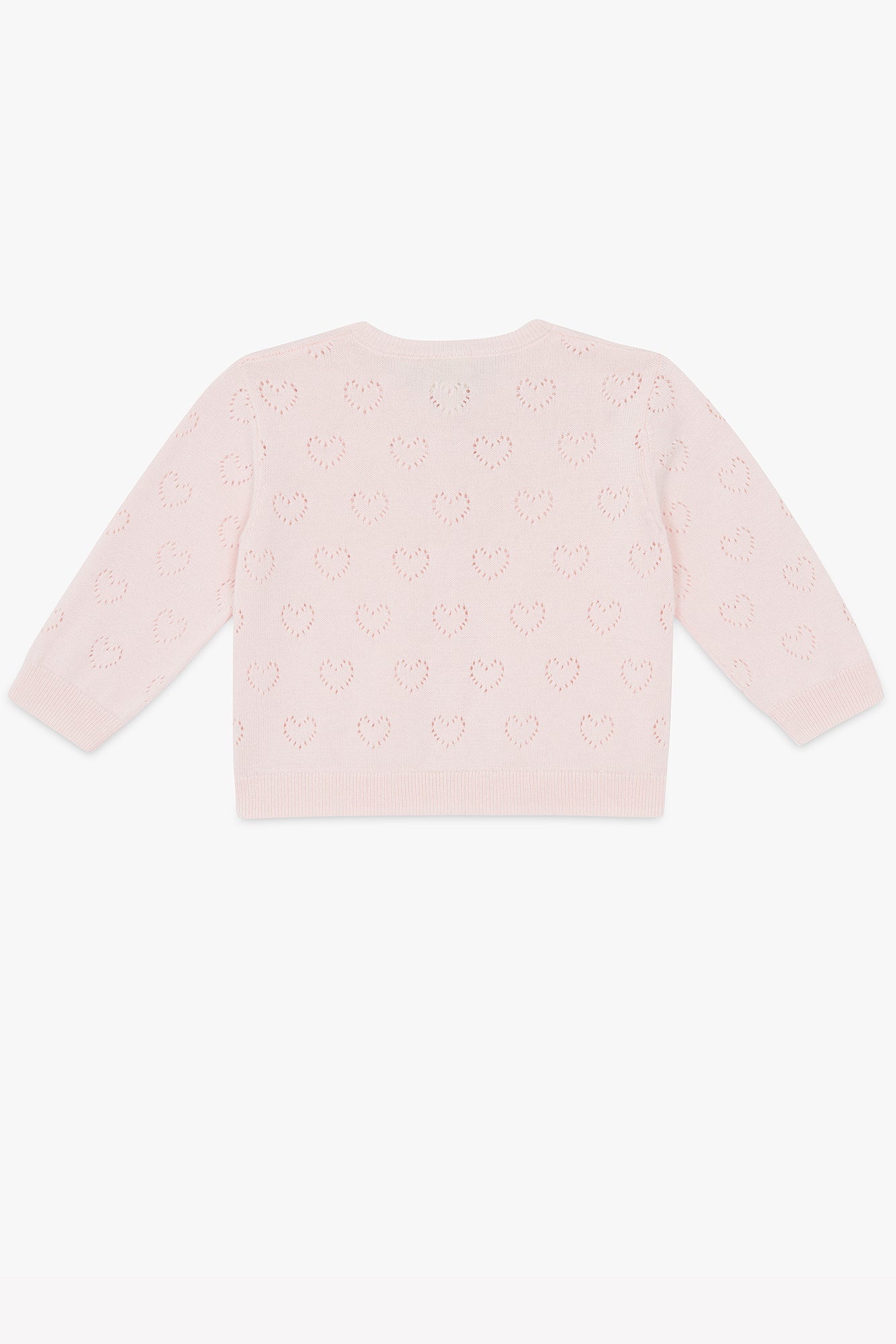 Cardigan - openwork Pink Perfect