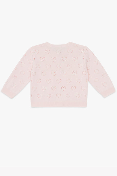 Cardigan - openwork Pink Perfect - Image principale