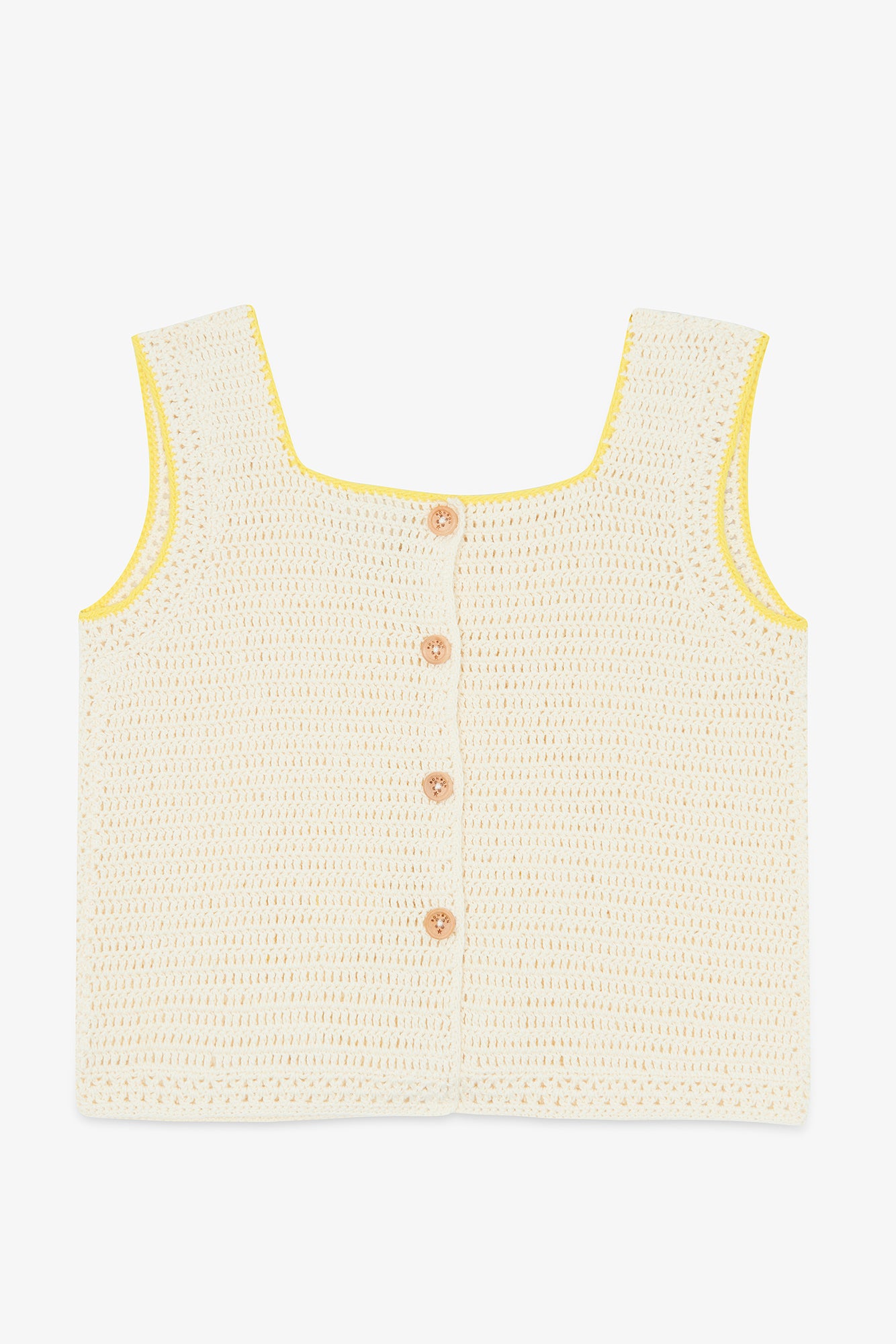 Top - Lanzarote ecru crochet