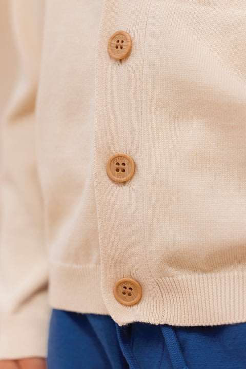 Cardigan - Lucas panna cotta - Image principale