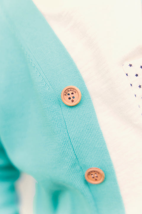 Cardigan - Lucas blue fish - Image principale