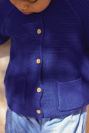 Cardigan - Lady bleu fou