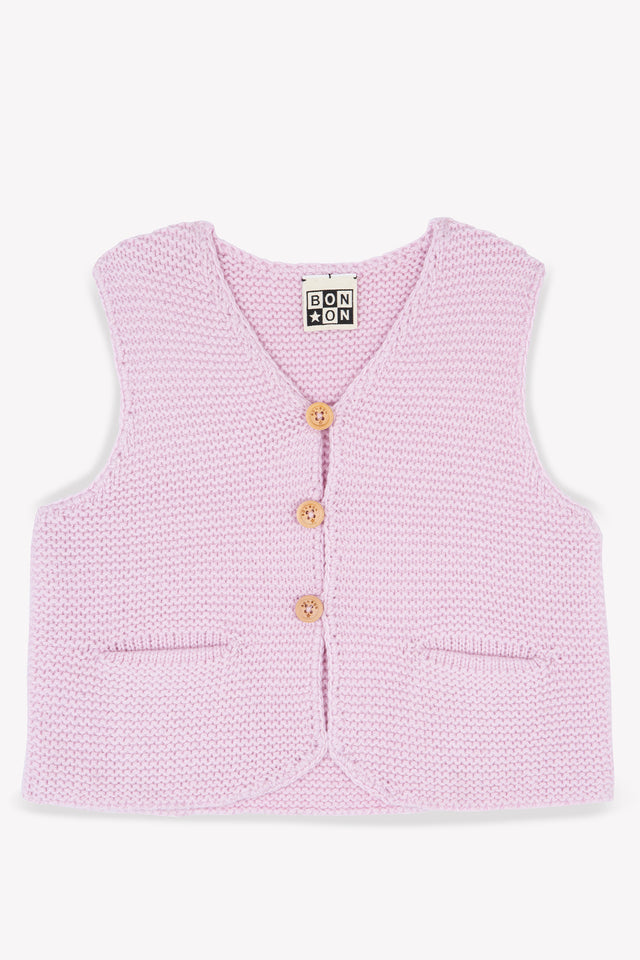 Gilet - Léon rose parfait - Image principale