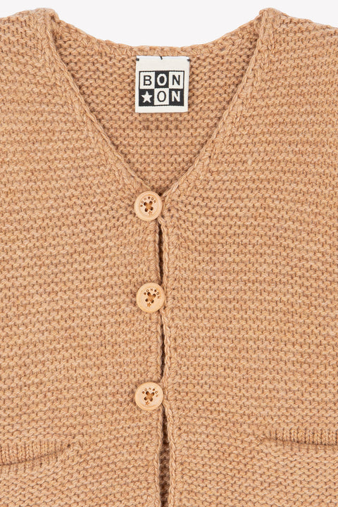 Gilet - Léon beige sieste - Image principale