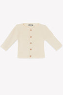 Cardigan - Bonton ecru paminot