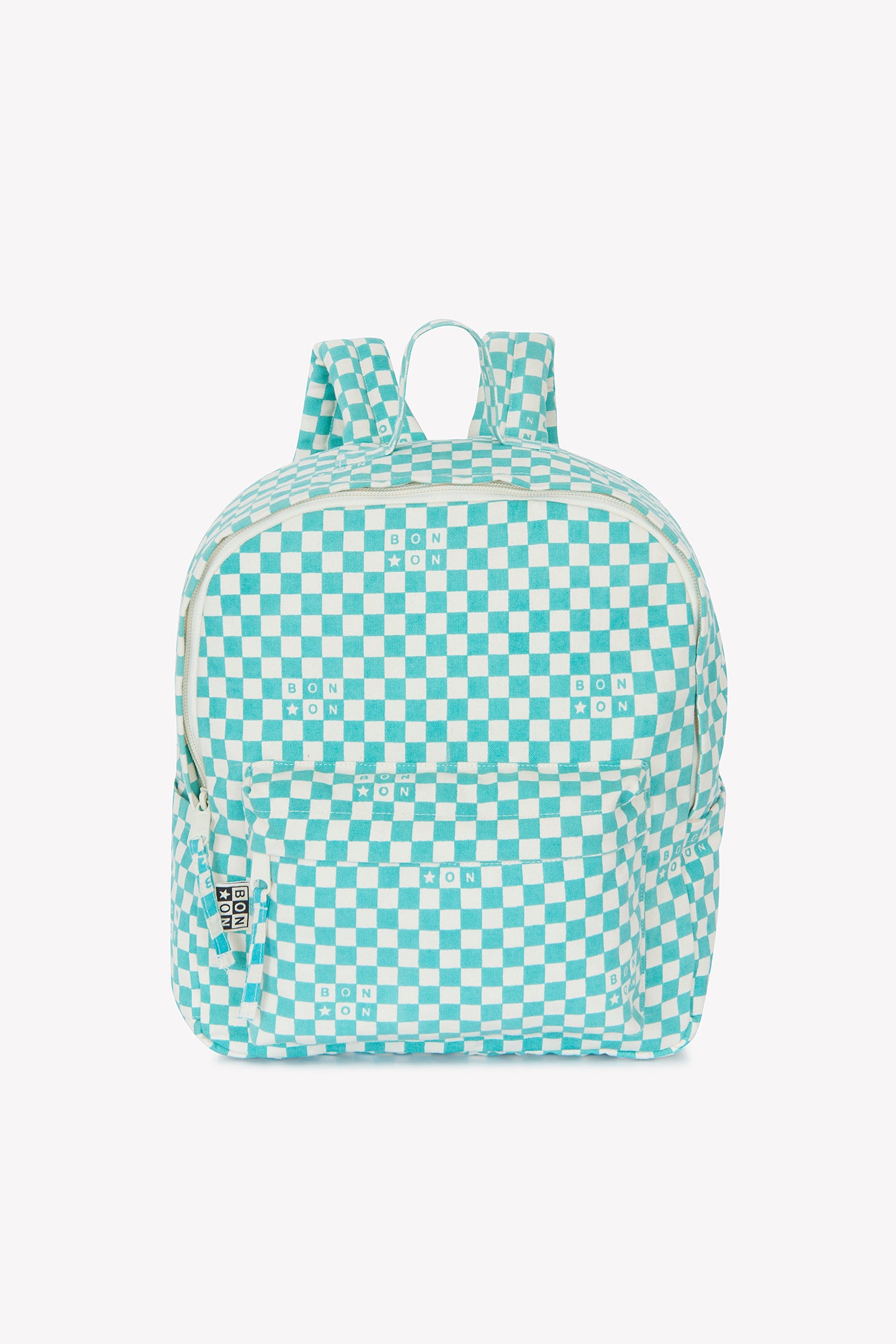 Backpack - Small model checkerboard Blue vintage