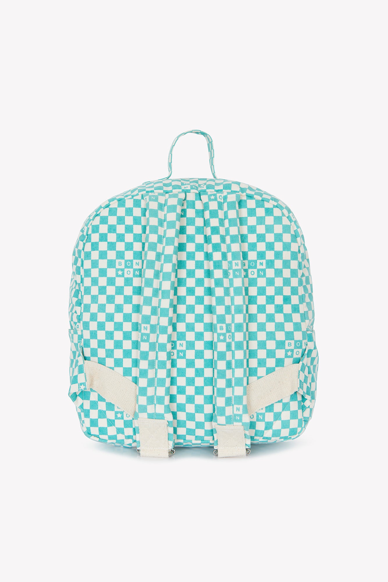 Backpack - Small model checkerboard Blue vintage
