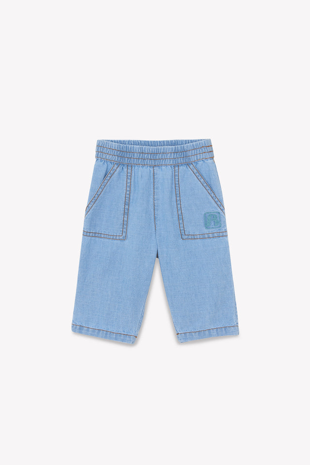 Trousers - Darius chambray light - Image principale