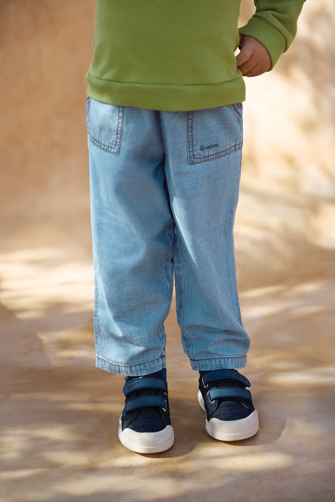 Trousers - Darius chambray light - Image principale
