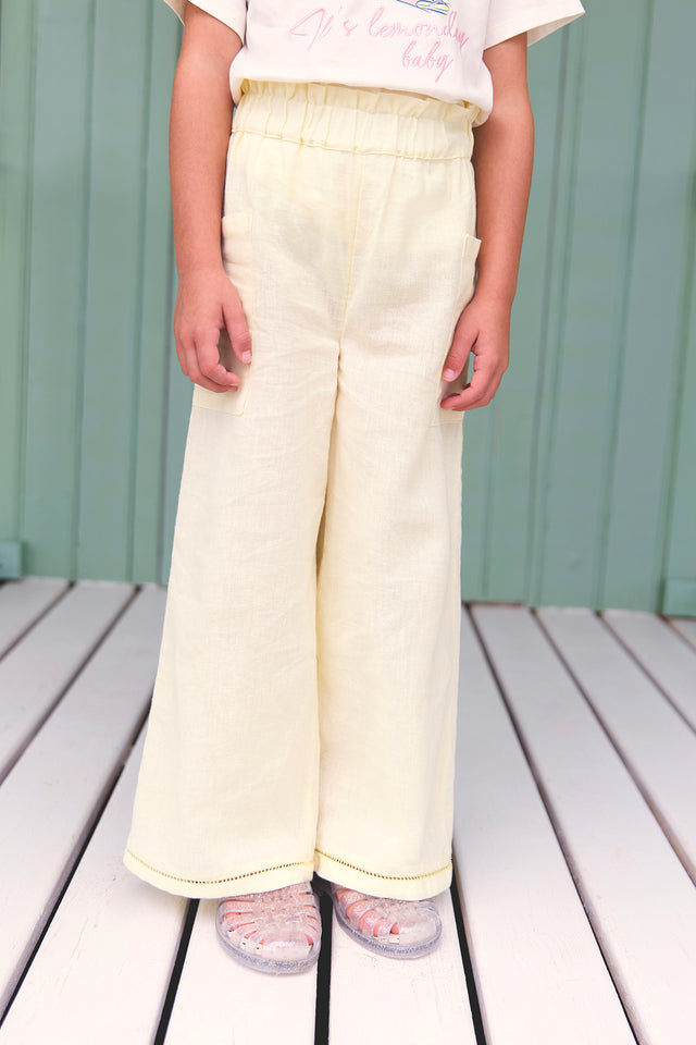 Trousers - Liocha limoncello - Image principale