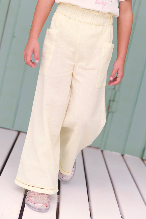 Trousers - Liocha limoncello - Image principale