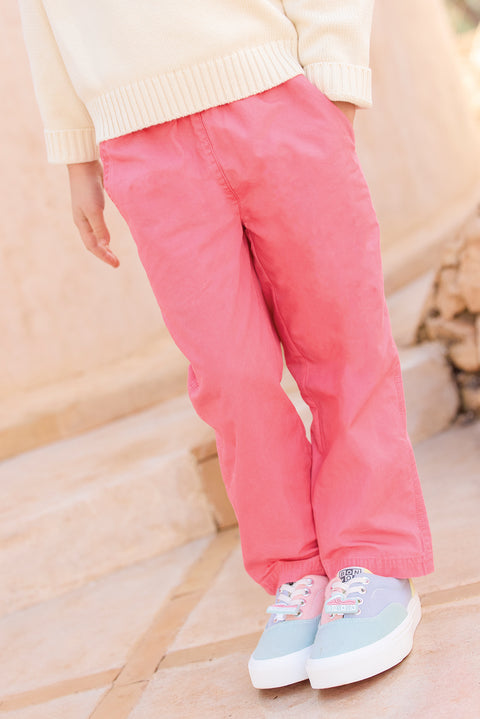 Pantalon - Léone rose charmant - Image principale
