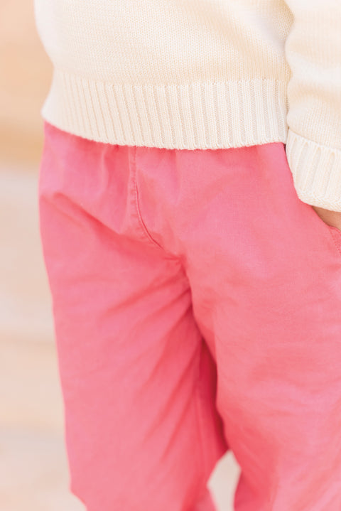Pantalon - Léone rose charmant - Image principale