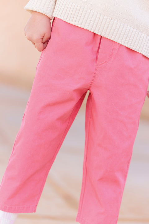 Pantalon - Léone rose charmant - Image principale