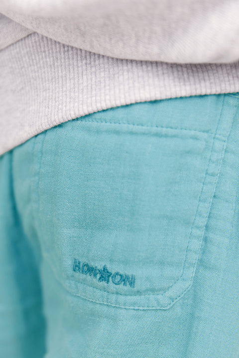Trousers - Batcha blue fish - Image principale