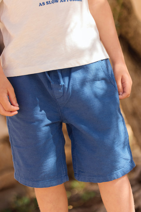 Short - Bermuda Lyon Blue Mediterranean - Image principale