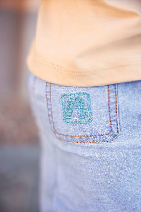 Short - Lyon chambray clair - Image principale