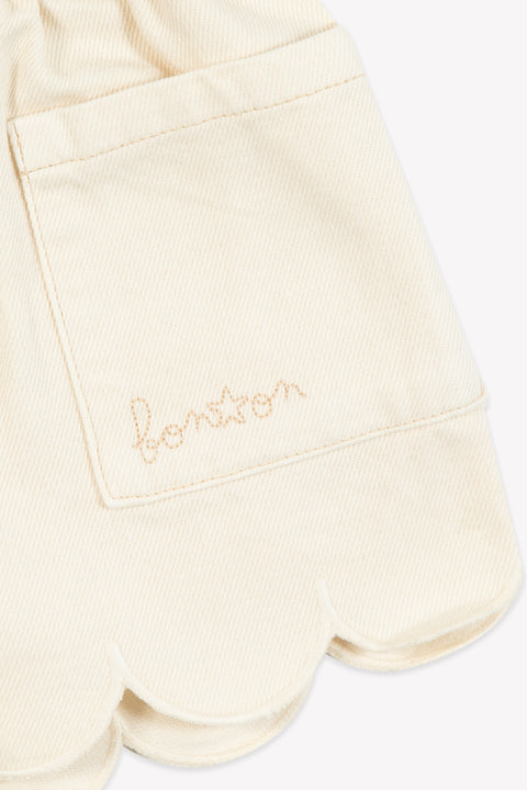 Short - LASSI ecru bonton - Image principale