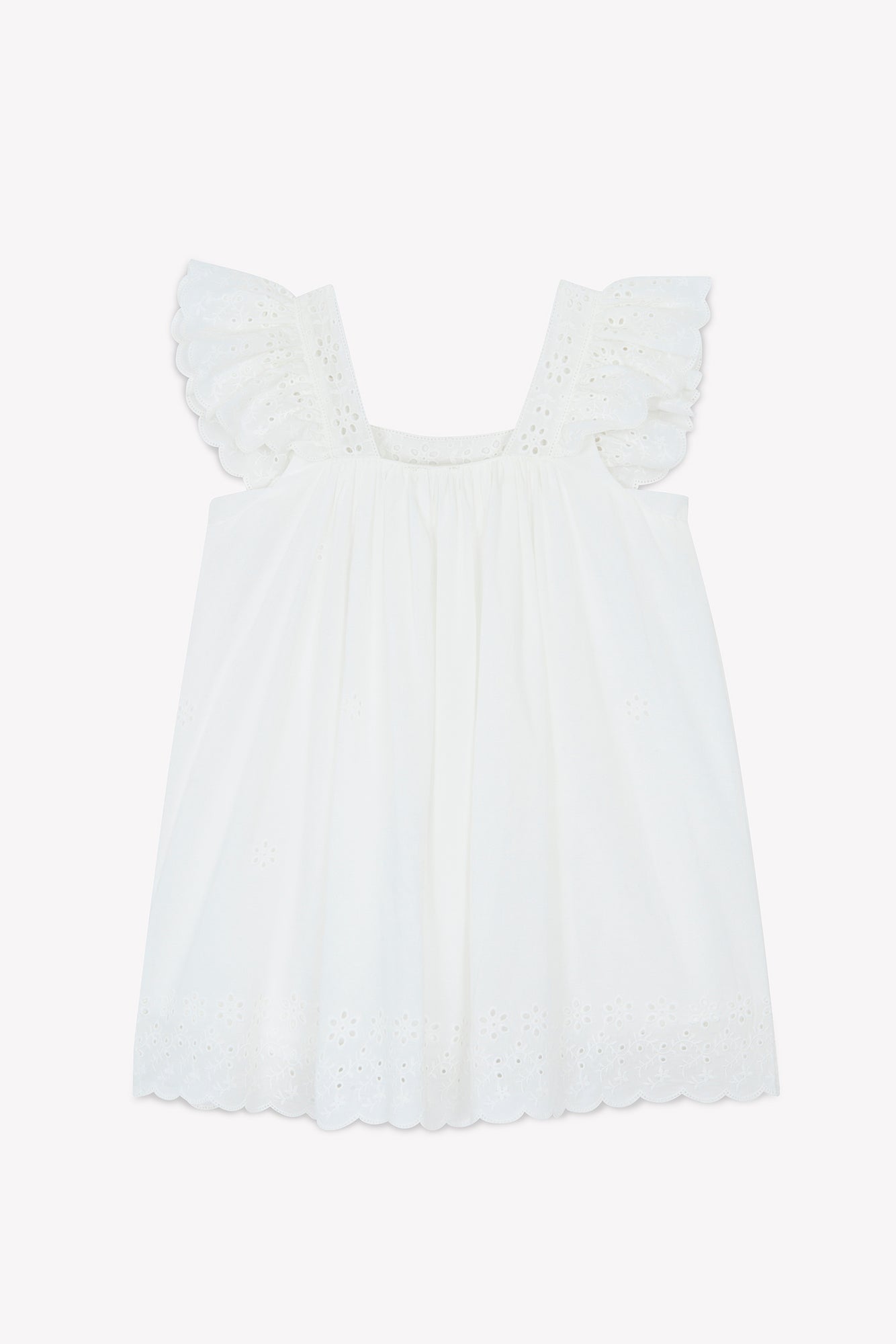 Dress - Laura ecru bonton