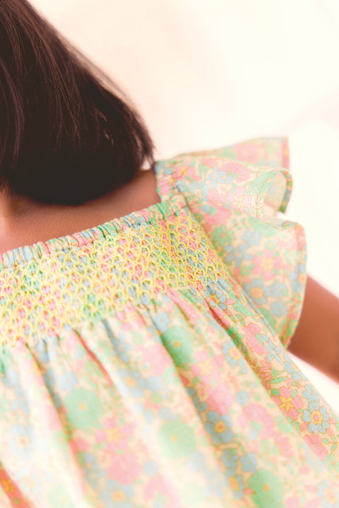 Robe - Louise vintage flower - Image principale