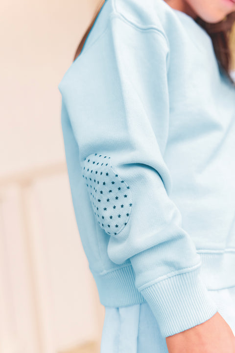 Sweat - Smile aqua surteint - Image principale