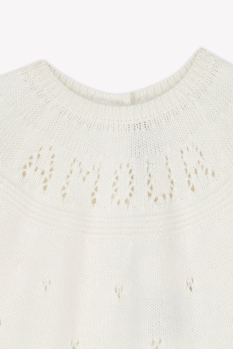 Jumpsuit - Lalaland ecru bonton "love" - Image principale