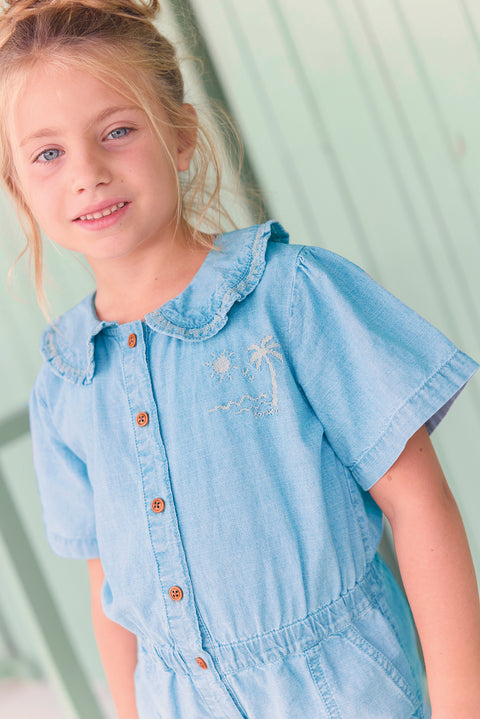 Jumpsuit - Livette Chambray Clear - Image principale