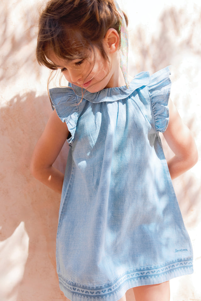 Robe - Anna chambray clair - Image principale