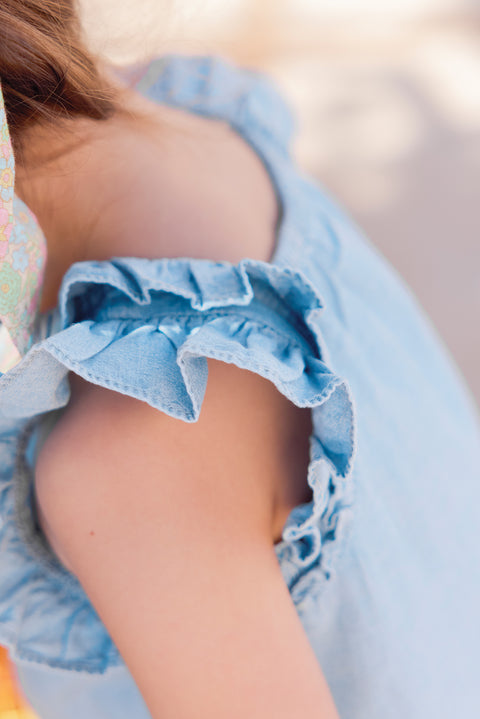 Robe - Anna chambray clair - Image principale